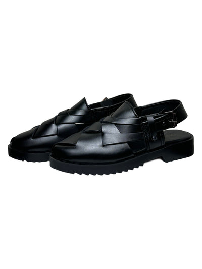 Cross black peshawari sandal