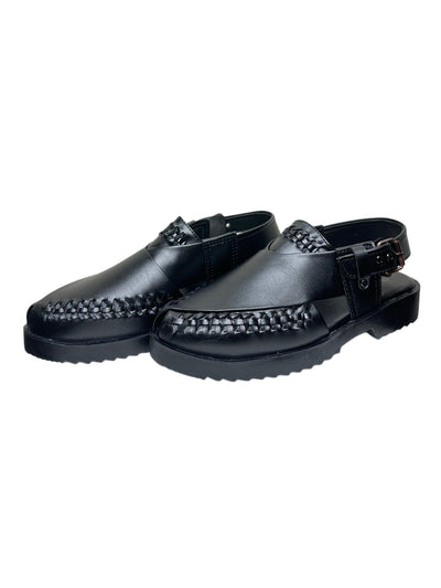 Iron Black peshawari sandal