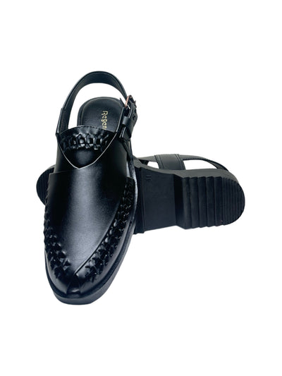 Iron Black peshawari sandal