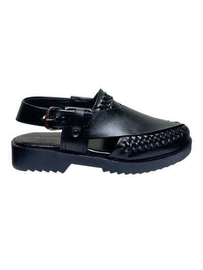 Iron Black peshawari sandal