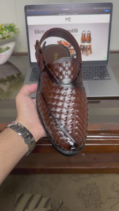 Royal Brown Peshawari Sandal